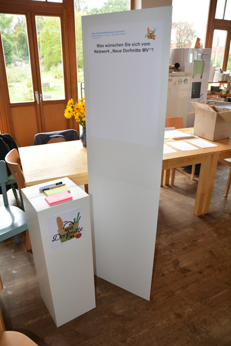 Netzwerktreffen Lüchow - "Wunschtafel" Foto: Ingwer Seelhoff Netzwerktreffen Lüchow - "Wunschtafel"