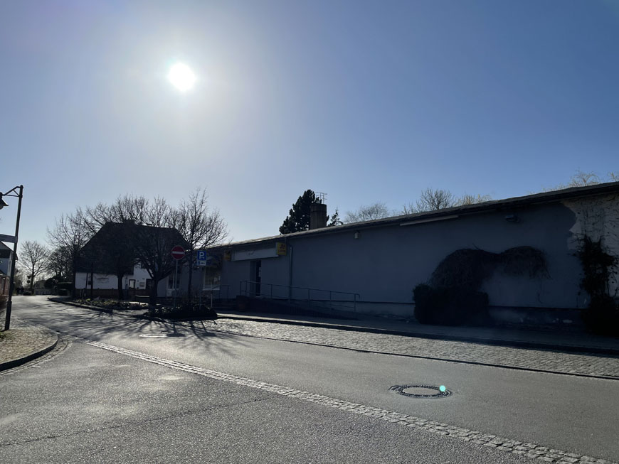 Außenansicht Edeka Dorfmitte in Wiek