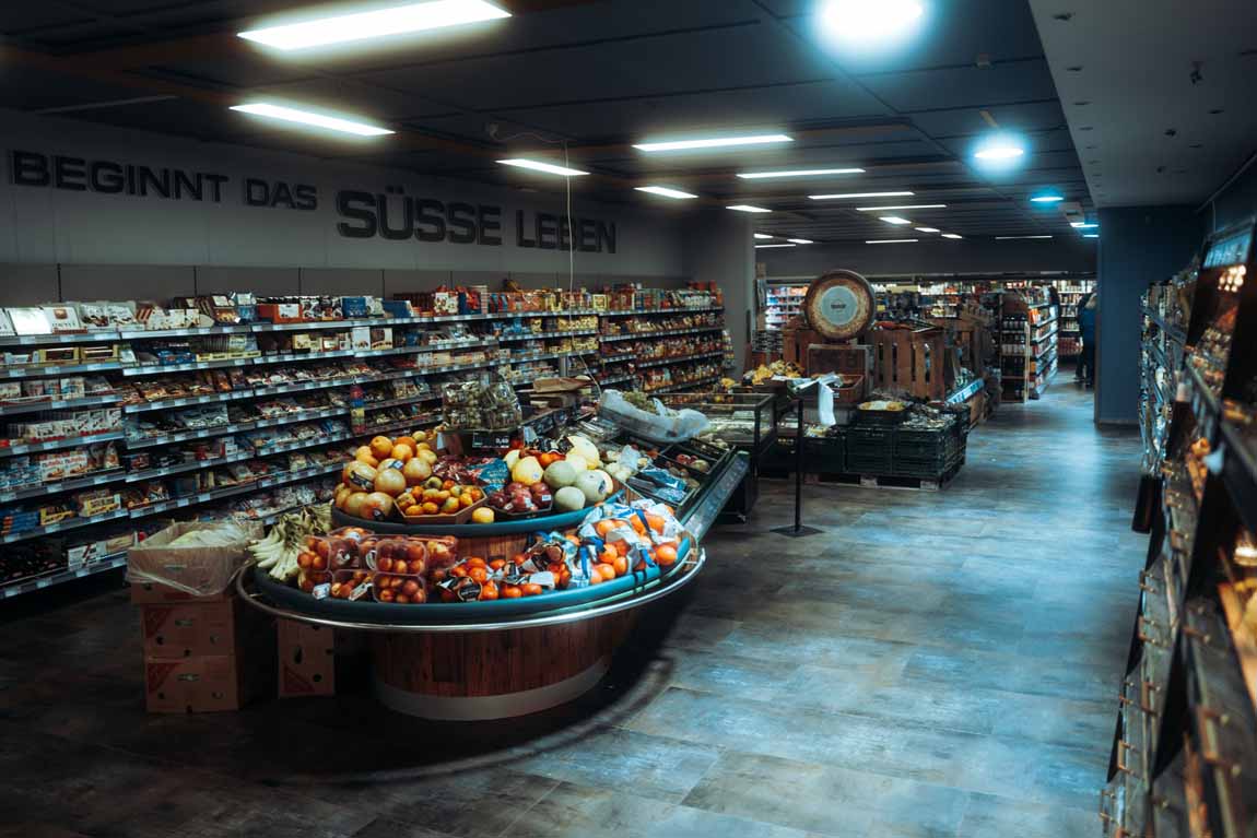 Eindrücke aus dem "Edeka Dorfmitte" in Wiek © Energieministerium M-V Eindrücke aus dem "Edeka Dorfmitte" in Wiek